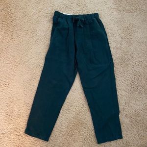 Brand new green ZARA weekend pant